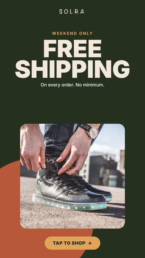 Product story template preview